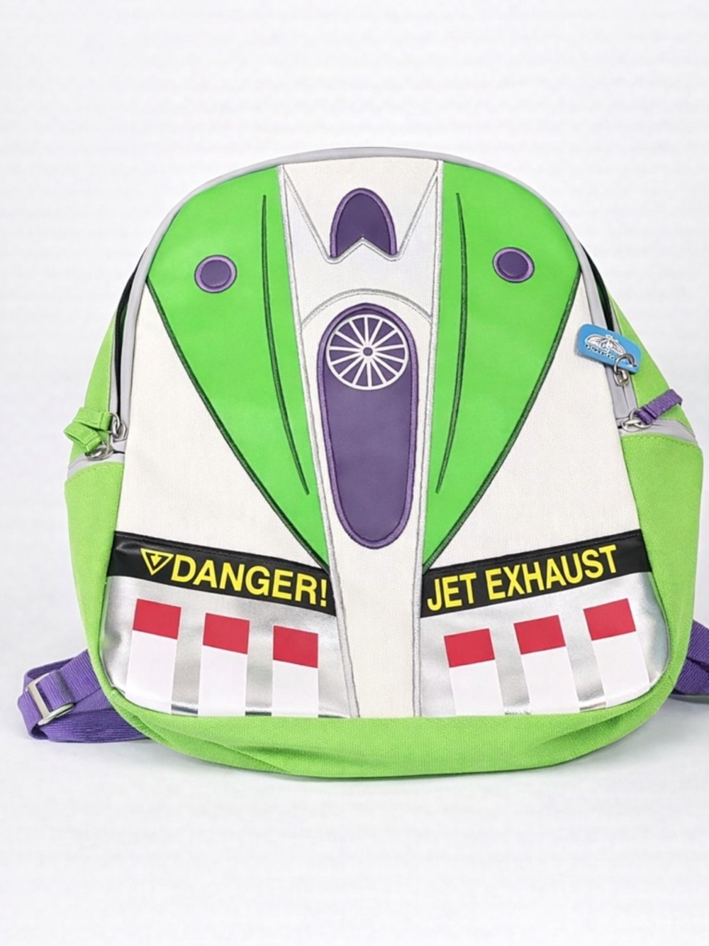 Disney Green and Purple Buzz Lightyear Jetpack Backpack - Picture 4 of 4